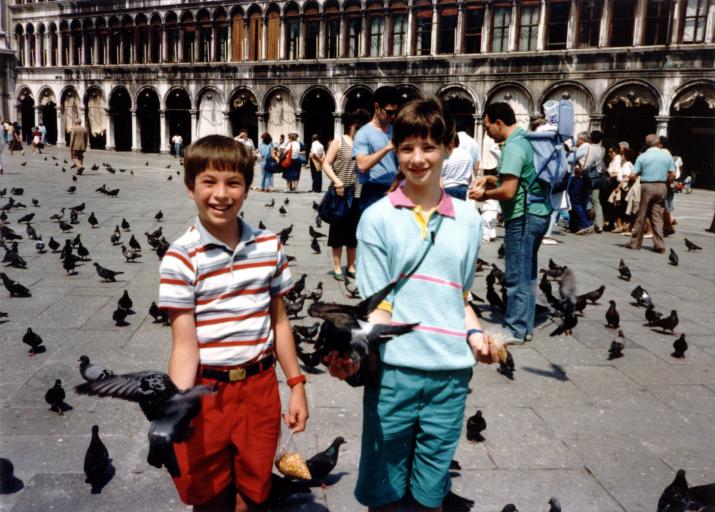 Chris's Childhood Photos - Venice, Italy