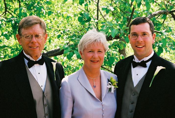 bill, jane & mike - Laurie & Mikes Wedding - HF Bar Ranch Saddlestring, Wyoming