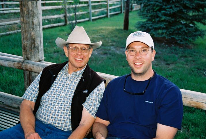 bill and mike - Laurie & Mikes Wedding - HF Bar Ranch Saddlestring, Wyoming