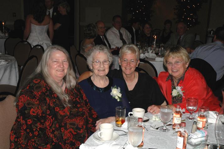 Bonnie, Me-ma, Mom and a cousin - Baltimore, Maryland
