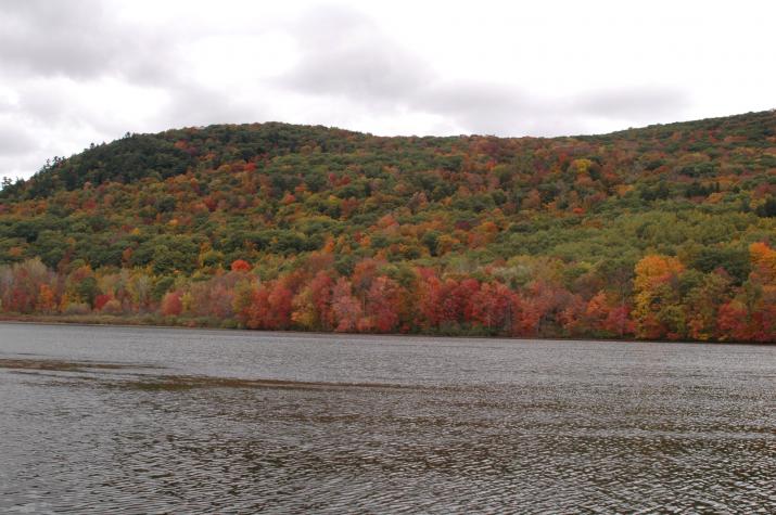hills with fall colors - Berkshires, MA