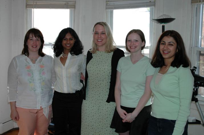 Leah, Susan, Heather, Delma-Jean, and Areej - Providence, RI