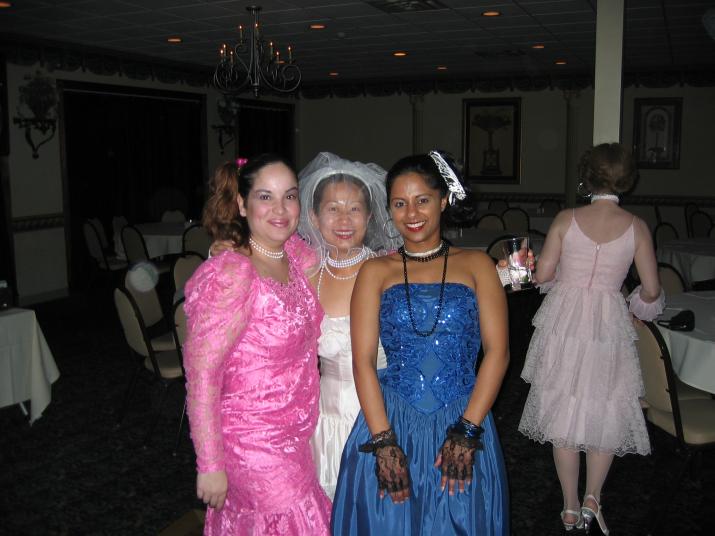 Hasbro Pediatric Residency 80's Prom - Dennisse, Sharon, Susan